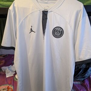 Jordan PSG Gray Soccer Jersey